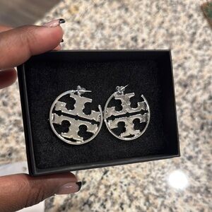 Tory Burch Miller Hoop Earrings